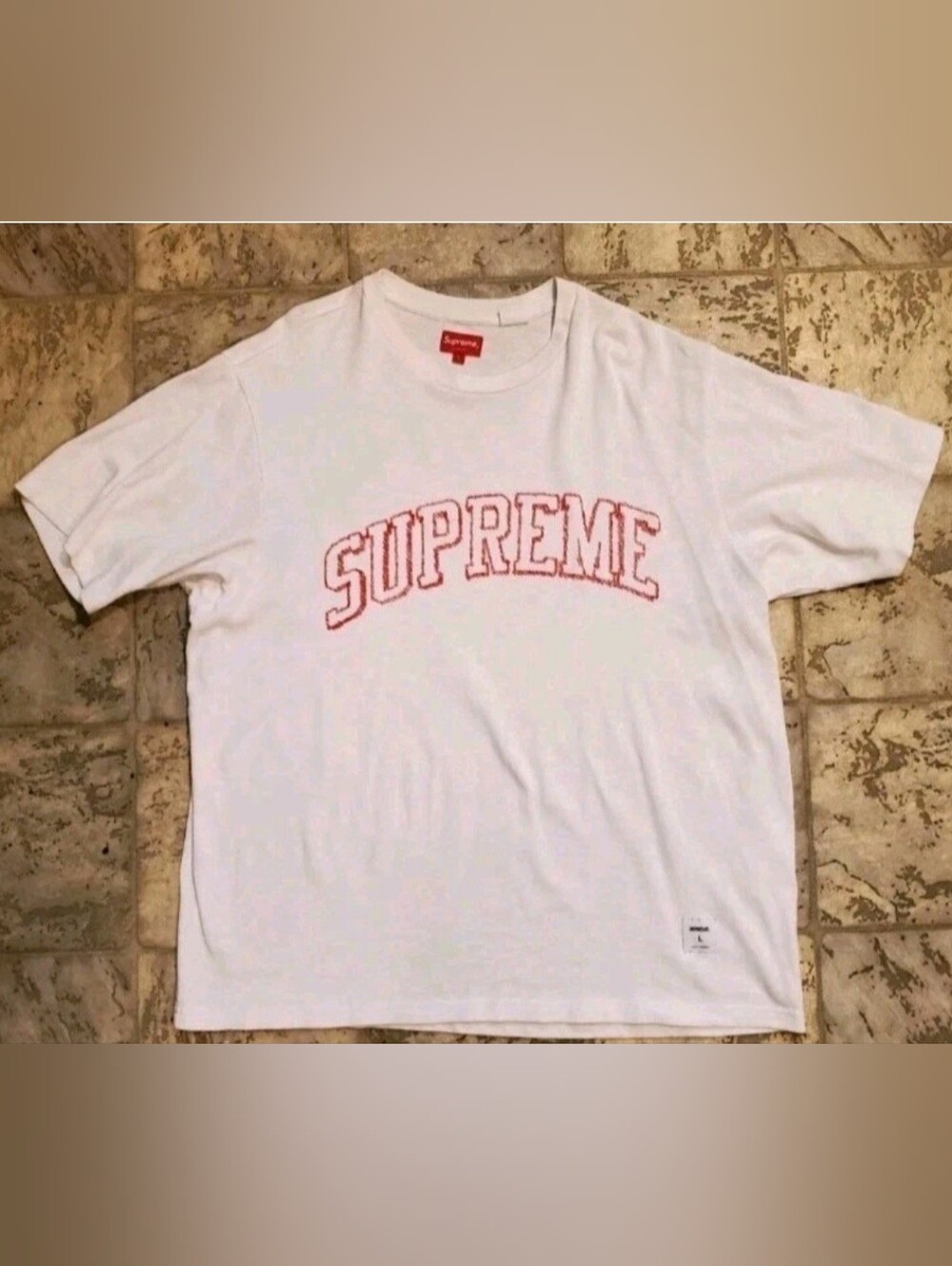 Supreme Sketch Tee Size Large